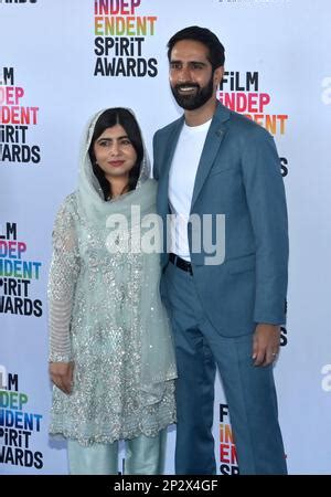 Malala Yousafzai Asser Malik At Film Independent Spirit Awards