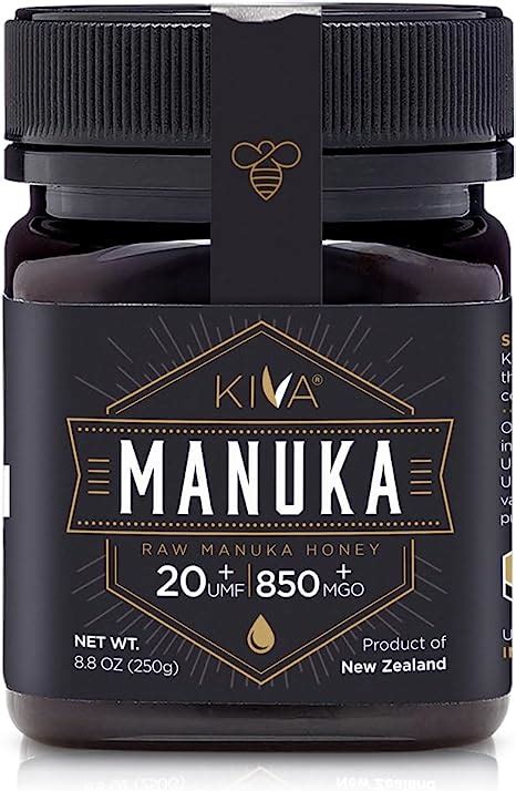 Kiva Certified UMF 20 MGO 850 Raw Manuka Honey New Zealand 250