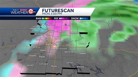 Kansas City region might see a few snowflakes with rain Christmas Day