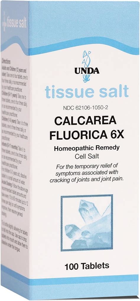 Amazon Unda Calcarea Fluorica X Homeopathic Remedy Helps