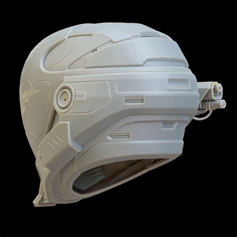 Halo Reach Eva Emile Helmet 3d File Kit Etsy