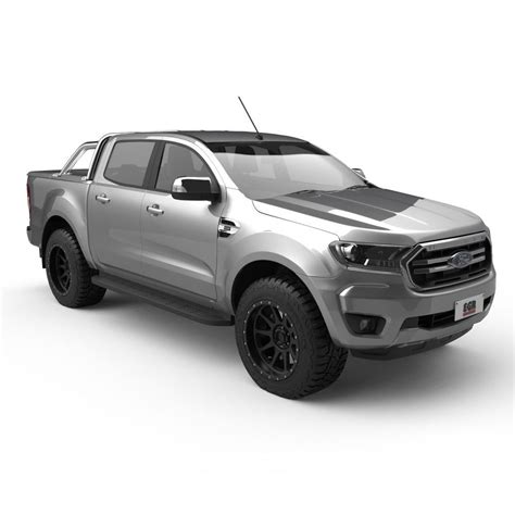 Egr 3 Piece Hard Lid To Suit Ford Ranger Px 2011 2022 Meteor Grey