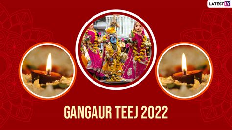 Festivals Events News Know About Gangaur Teej 2022 Date Tritiya