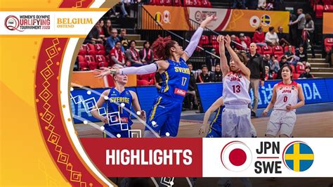 Japan V Sweden Highlights Fiba Womens Olympic Qualifying