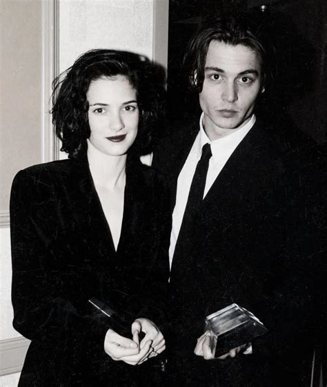 Winona Ryder and Johnny Depp, 1990 : r/OldSchoolCool