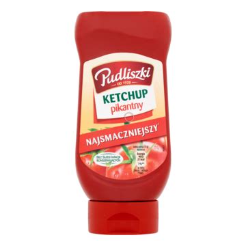 Pudliszki Ketchup Pikant G Bestellen Koken Soepen Maaltijden