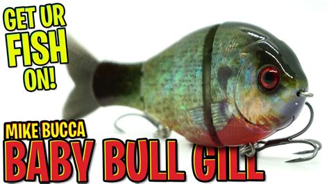 Closer Look At The Mike Bucca Baby Bull Gill Swimbait Bass Fishing