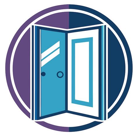 Inviting Open Door Logo Design For Welcoming And Inclusive Brands