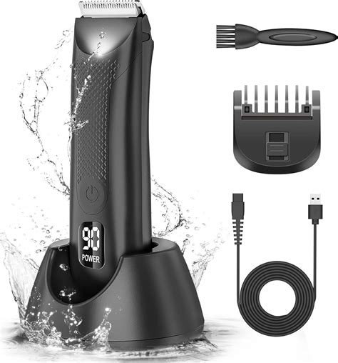 Electric Groin Hair Trimmer Beard Trimmer For Men Pubic