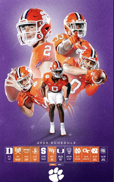 Clemson 2023 Football Schedule Released – Clemson Sports News