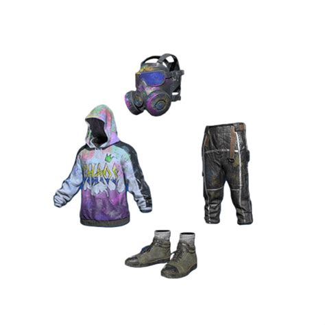 PUBG Colorful Chaos Set Buy PUBG Skins Codes Account PUBGGS