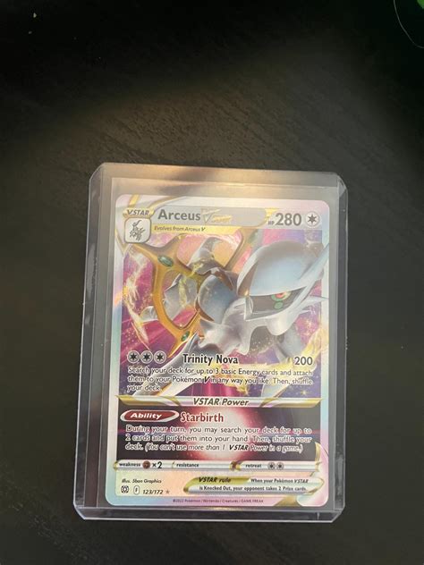 Arceus Vstar Ungraded Pokemon Brilliant Stars