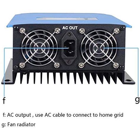 Yandh 1000w グリッドタイインバーター With Power Limiter、dc26 60v入力 Ac90 140v出力、電力逆流防 20240627135521 01137