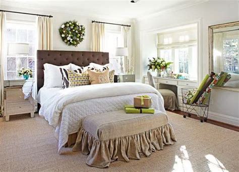 Elegant Interior Theme Christmas Bedroom Decorating Ideas Bedroom