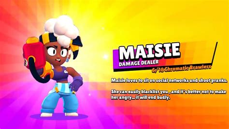 How To Draw Maisie From Brawl Stars