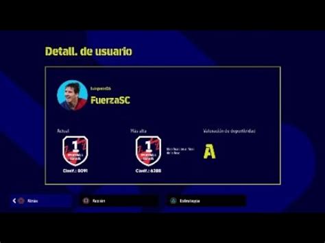 Equipo Humilde Vs Equipo Full De 1division Efootball2023 YouTube