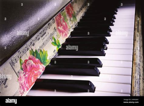 Old Upright Piano Hi Res Stock Photography And Images Alamy