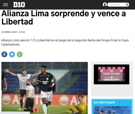 Alianza Lima en el foco internacional así reaccionaron los medios al