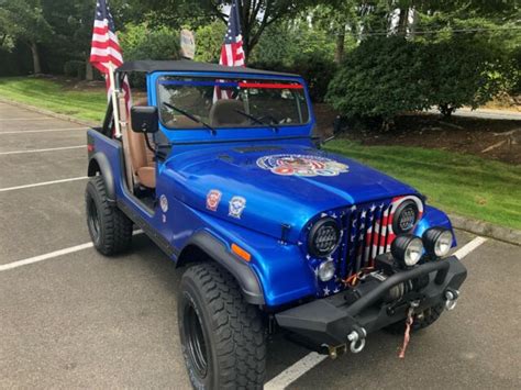 1977 Jeep CJ7 Fully Restored One Of A Kind Classic Jeep CJ 1977