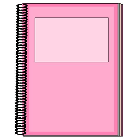 Pink Notebook Notepad 27738253 Png