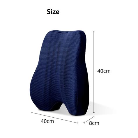 Rhodey Bantal Duduk Alas Kursi Kantor Seat Cushion Memory Foam 2 PCS