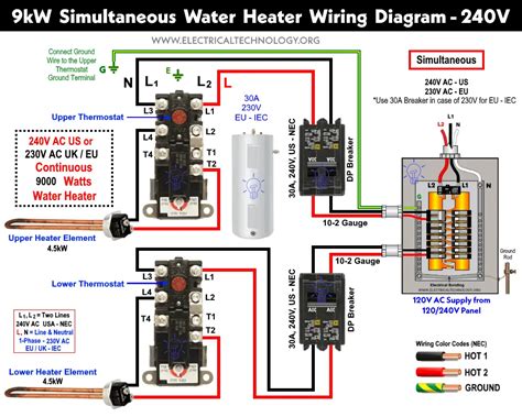 Ao Smith Water Heater Piping Diagrams Water Heater Wiring Di