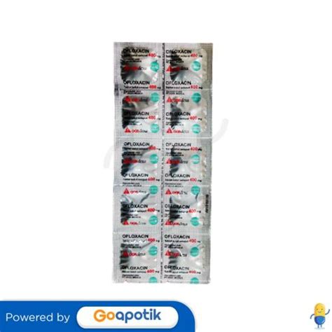 Ofloxacin Ogb Dexa Medica 400 Mg Tablet Kegunaan Efek Samping Dosis Dan Aturan Pakai