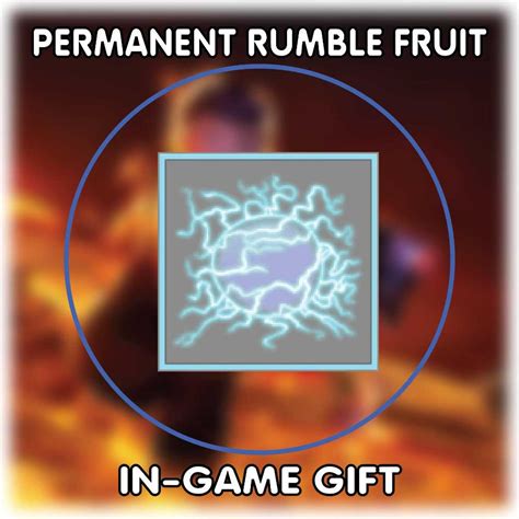 Blox Fruits Permanent Rumble Fruit T