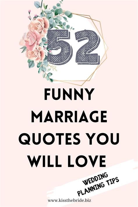 These Funny Wedding Quotes About Marriage Can Be Added Into Wedding