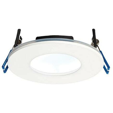 Saxby Orbitalplus Fire Rated Integrated LED 1 Light Bathroom Recessed