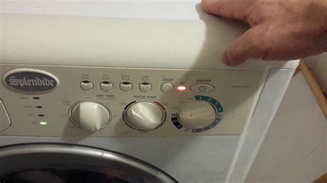 Splendide® 2100xc Washer Dryer Stopped Working For Some Reason It May