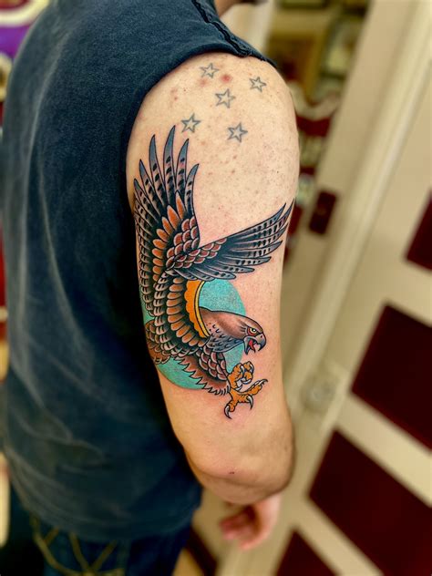 Aggregate More Than 69 Red Tail Hawk Tattoo Latest Vn