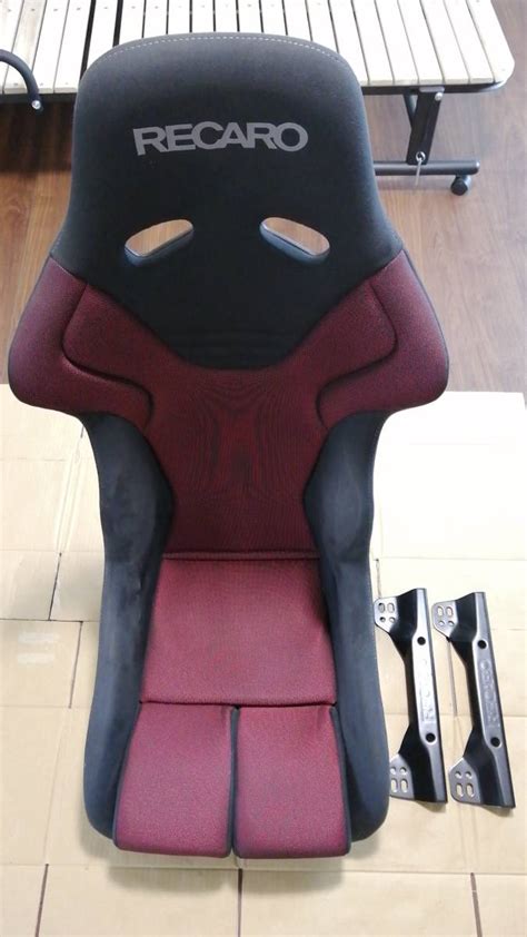 レカロシート RS G SK2 RED without FIA STICKE サイドアダプター付き フルバケット フルバケ RECARO 本体