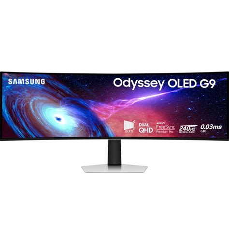 SAMSUNG 49 Odyssey G93SC Series OLED Curved Gaming Monitor 240Hz 0