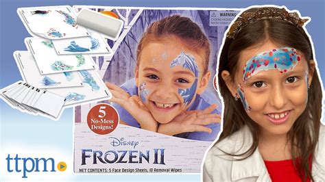 Disney Frozen 2 Face Paintoos Tutorial And Review Ttpm Toy Reviews