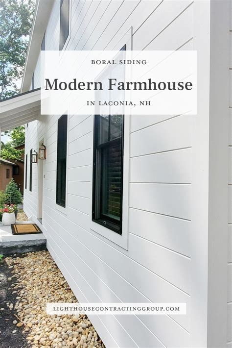 Modern Farmhouse Inspiration: Siding and Trim | White exterior houses ...