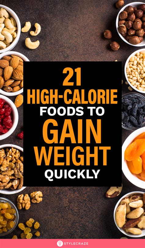 Enjoy These 21 High Calorie Foods For Weight Gain Artofit