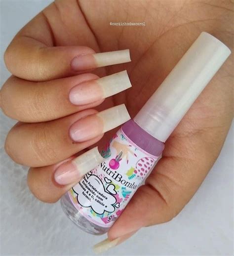 Pin de Stefanny Astorga em Uñas largas Unhas naturais Unhas