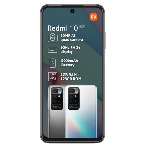 Xiaomi Redmi 10 2022 Grey HiFi Corporation