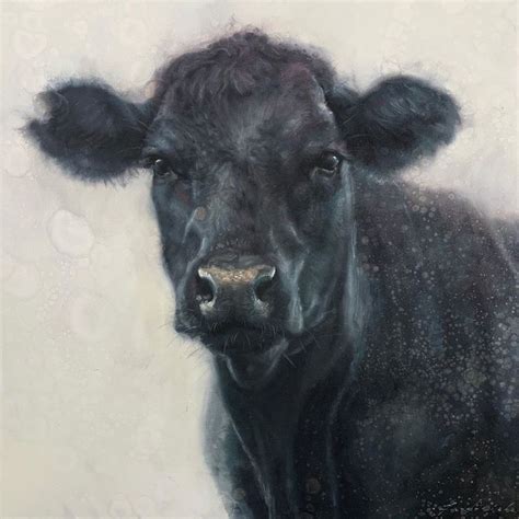 David Riley On Instagram Well Id Never Painted A Black Angus Before