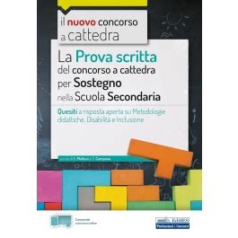 Quesiti A Risposta Aperta Commentati Per La Prova Scritta Del Concorso