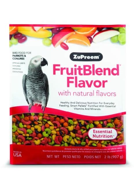 Zupreem Fruitblend Food For Parrots Conures Lbs Chirp N Dales