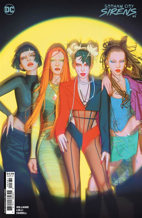 Gotham City Sirens Vol Cover B Variant W Scott Forbes Card Stock Cover