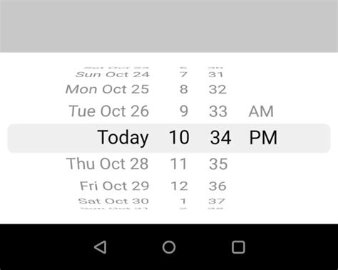 How To Limit The Timing That Can Be Picked From Cupertino Date Picker