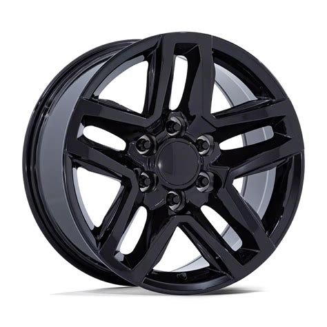 Performance Replicas Silverado Pr Gloss Black Lug Wheel X