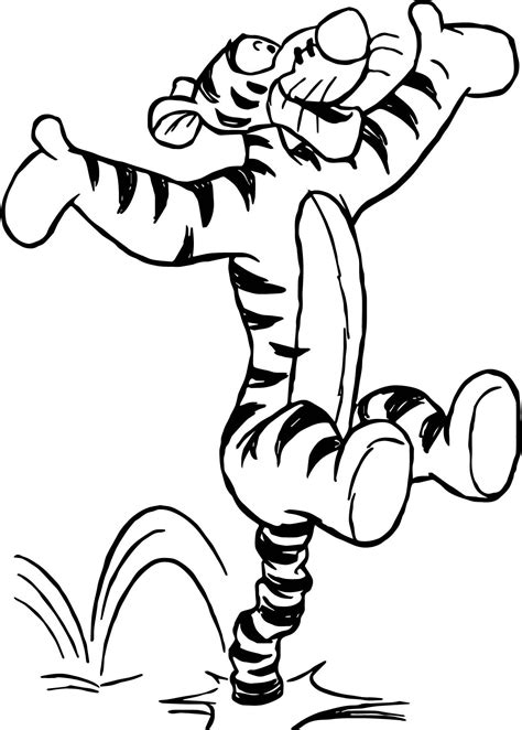 Tigger Coloring Page - coloring pages