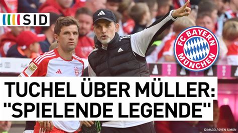 Fc Bayern Tuchel K Ndigt M Ller Einsatz An Sid Youtube