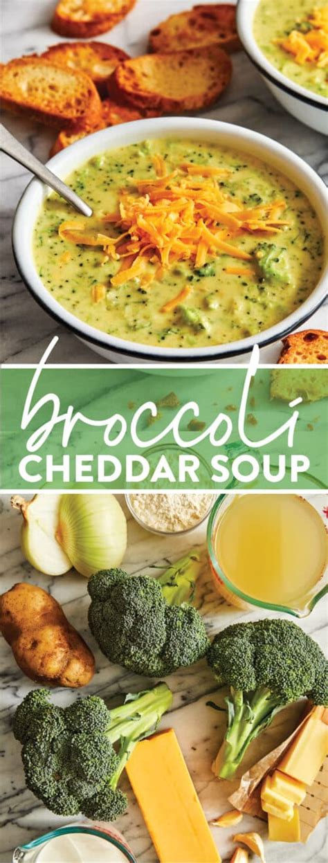 Broccoli Cheddar Soup Damn Delicious