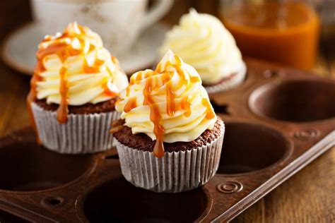 Cupcakes Caramel Au Beurre Sal Recettes De Tous Les Jours Elle Vire