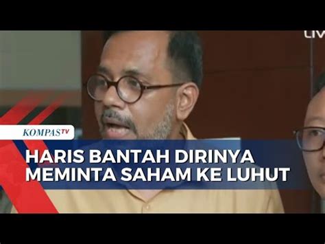 Haris Azhar Bantah Minta Jatah Saham Ke Luhut Ini Penjelasan